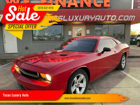 2013 Dodge Challenger for sale at Texas Luxury Auto in Cedar Hill TX