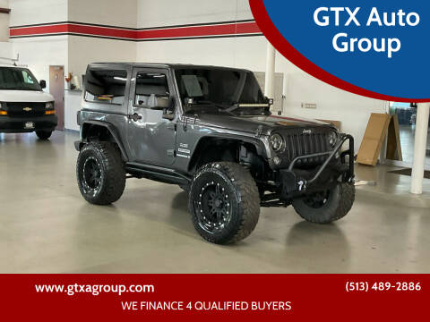 2016 Jeep Wrangler for sale at GTX Auto Group in West Chester OH