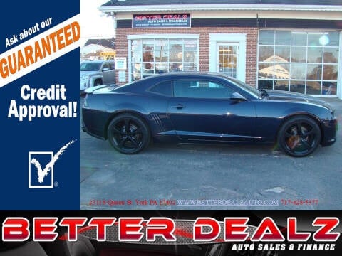 2015 Chevrolet Camaro for sale at Better Dealz Auto Sales & Finance in York PA