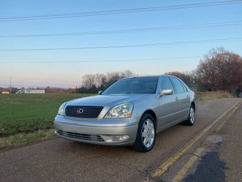 2002 Lexus LS 430 for sale at Tennessee Valley Wholesale Autos LLC in Huntsville AL