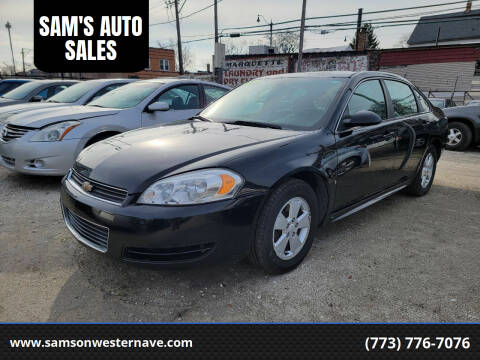 2010 Chevrolet Impala for sale at SAM'S AUTO SALES in Chicago IL