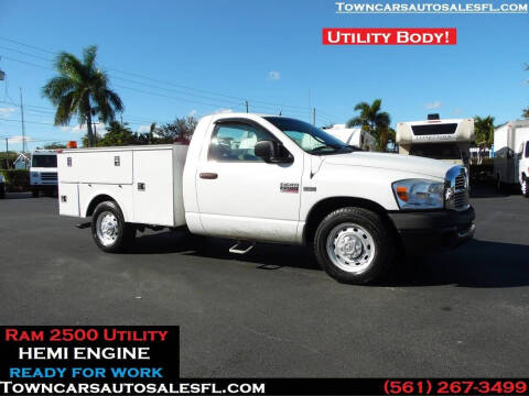 2007 Dodge Ram Chassis 2500 for sale at Town Cars Auto Sales in West Palm Beach FL