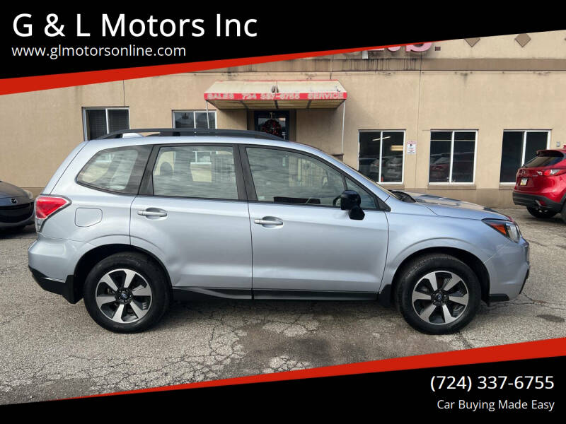 2017 Subaru Forester for sale at G & L Motors Inc in New Kensington PA