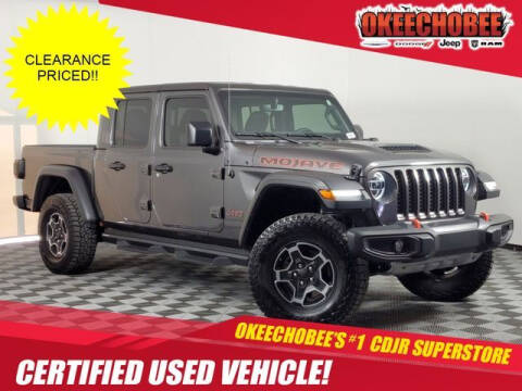 2021 Jeep Gladiator for sale at PHIL SMITH AUTOMOTIVE GROUP - Okeechobee Chrysler Dodge Jeep Ram in Okeechobee FL