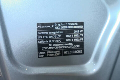2018 Porsche Panamera 4S