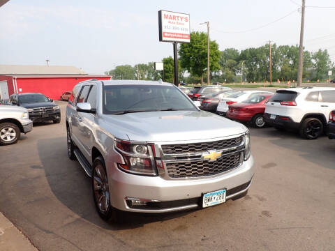 2015 Chevrolet Suburban for sale at Marty's Auto Sales in Savage MN
