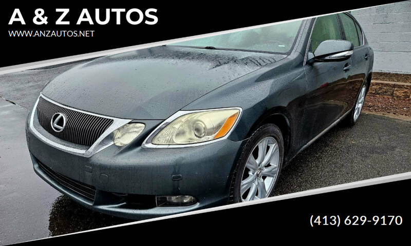 2008 Lexus GS 350 for sale at A & Z AUTOS in Westfield MA