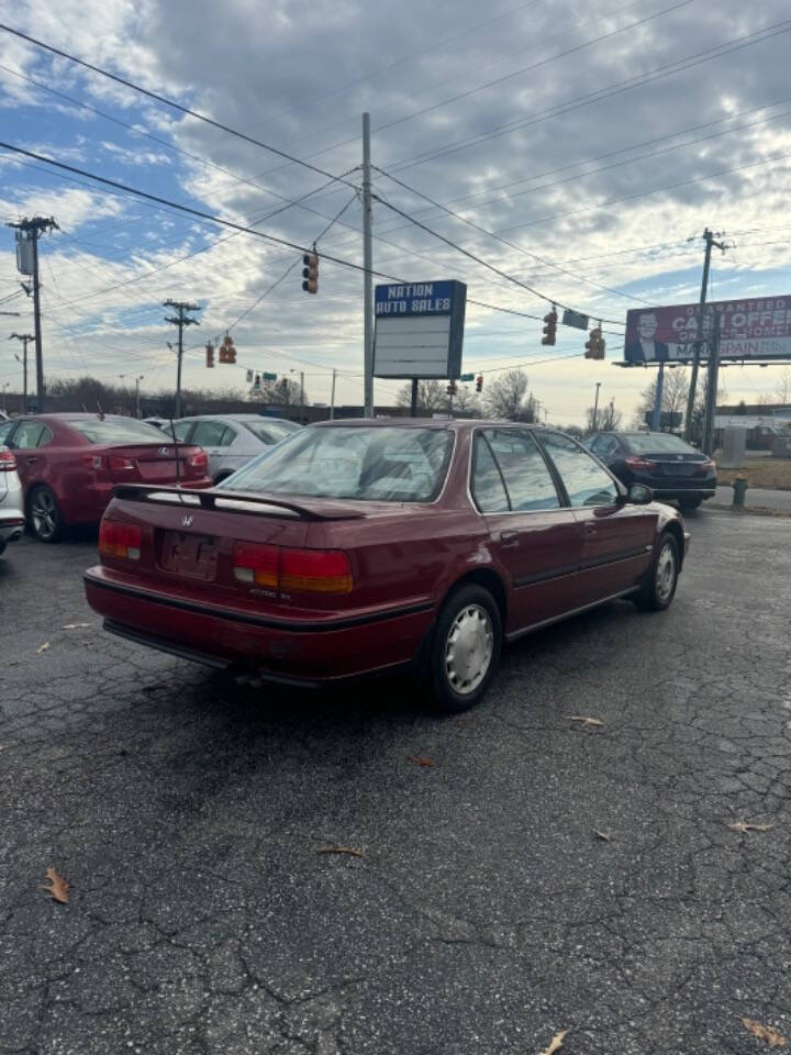 1993 Honda Accord for sale at Nation Auto Sales in Greensboro, NC