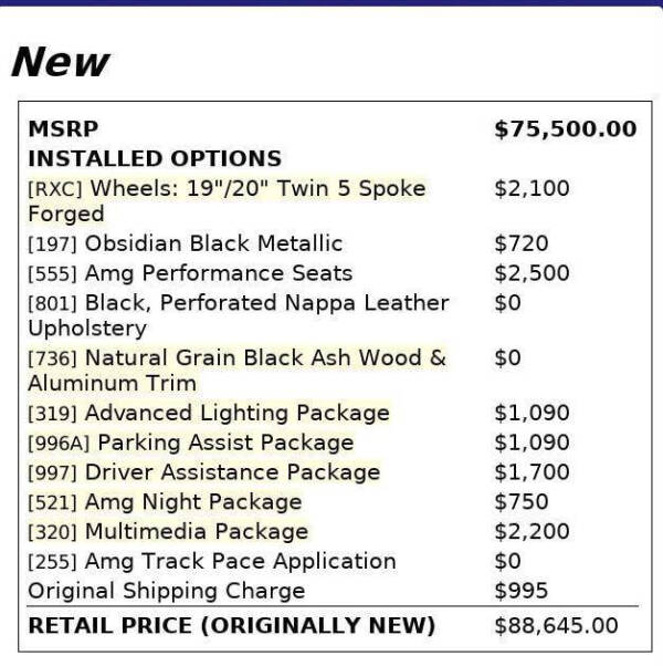 2018 Mercedes-Benz C-Class AMG C 63 S