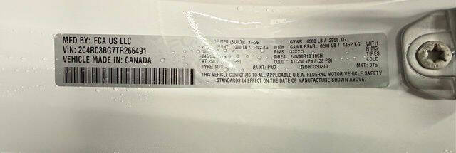 2026 Chrysler Pacifica Select