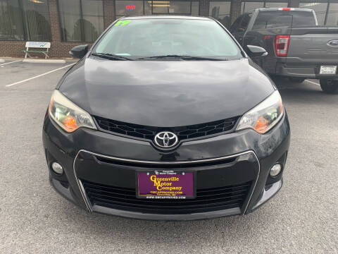 2016 Toyota Corolla for sale at Greenville Motor Company in Greenville NC