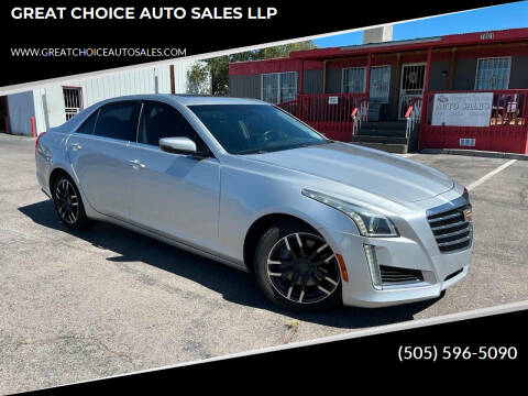 2019 Cadillac CTS for sale at GREAT CHOICE AUTO SALES LLP in Albuquerque NM