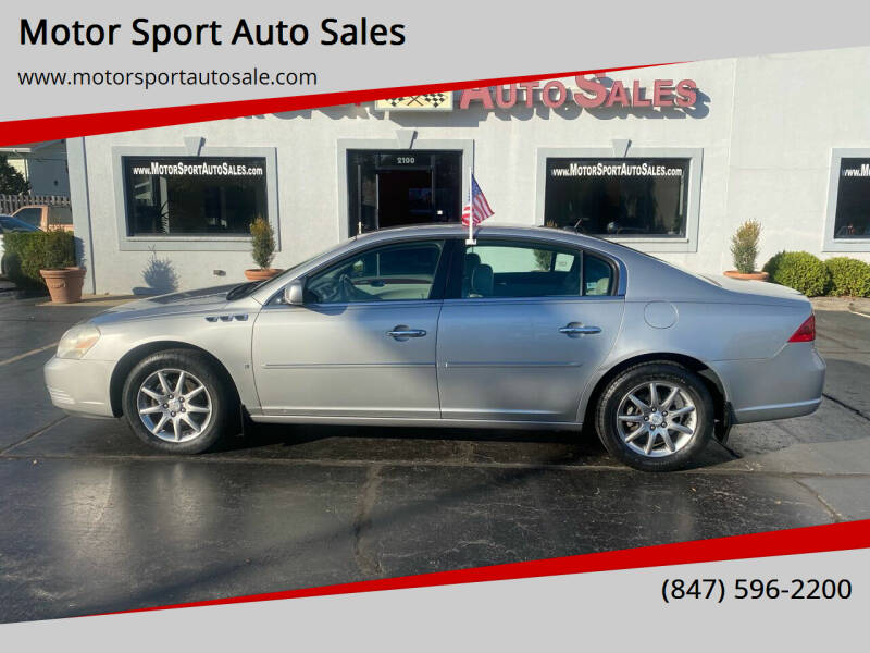 2007 Buick Lucerne for sale at Motor Sport Auto Sales in Waukegan IL