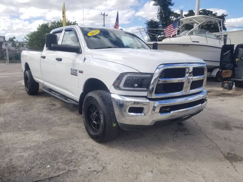 2013 RAM Ram Pickup 2500 for sale at Vicky Auto Sales llc in Miami FL