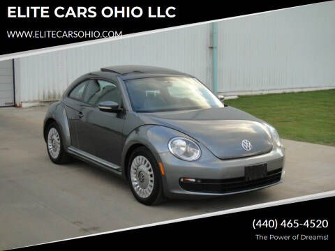 2013 Volkswagen Beetle for sale at ELITE CARS OHIO LLC in Solon OH