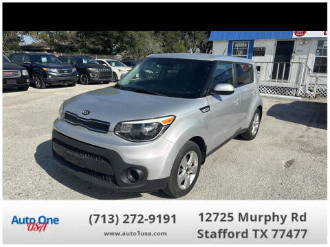2017 Kia Soul for sale at Auto One USA in Stafford TX