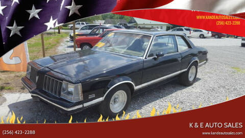 1979 Pontiac Grand Am for sale at K & E Auto Sales in Ardmore AL