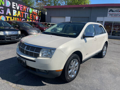 2007 Lincoln MKX for sale at AutoPro Virginia LLC in Virginia Beach VA