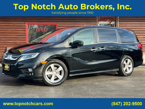 2018 Honda Odyssey for sale at Top Notch Auto Brokers, Inc. in McHenry IL