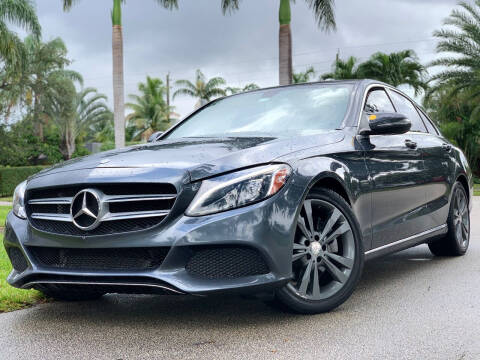 2015 Mercedes-Benz C-Class for sale at HIGH PERFORMANCE MOTORS in Hollywood FL