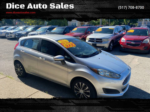 2016 Ford Fiesta for sale at Dice Auto Sales in Lansing MI