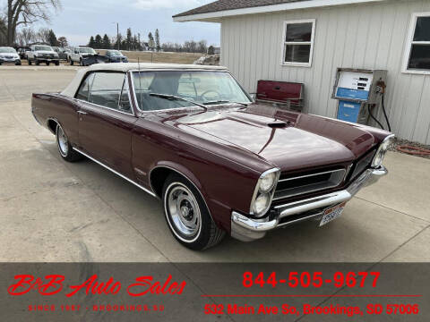 1965 Pontiac GTO for sale at B & B Auto Sales in Brookings SD