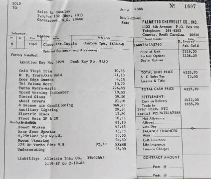 1968 Chevrolet Impala