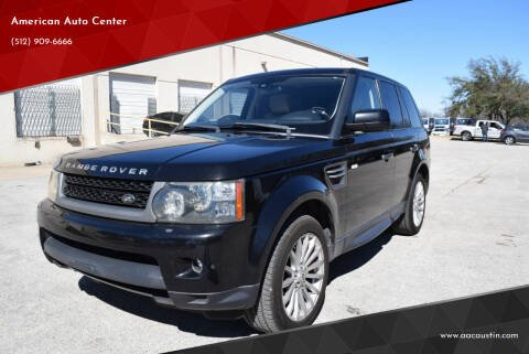 2010 Land Rover Range Rover Sport for sale at American Auto Center in Austin TX