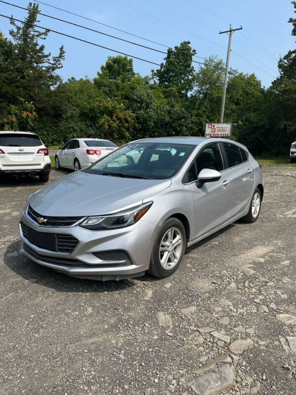2017 Chevrolet Cruze for sale at B & B GARAGE LLC in Catskill NY