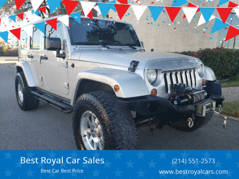 2008 Jeep Wrangler Unlimited for sale at Best Royal Car Sales in Dallas TX