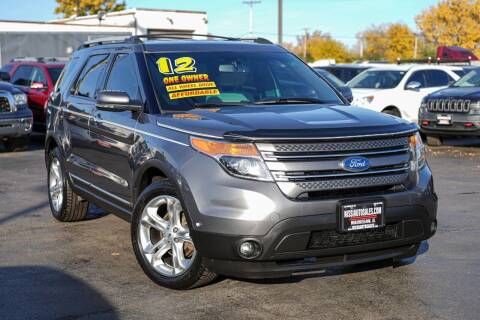 2012 Ford Explorer for sale at Nissi Auto Sales in Waukegan IL