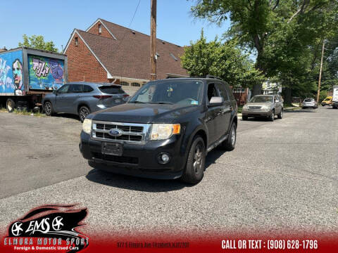 2010 Ford Escape for sale at Elmora Motor Sport in Elizabeth NJ