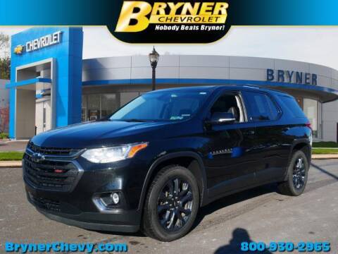2019 Chevrolet Traverse for sale at BRYNER CHEVROLET in Jenkintown PA
