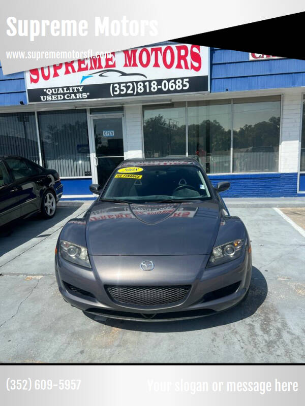 2008 Mazda RX-8 for sale at Supreme Motors in Leesburg FL