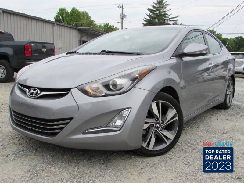 Used 2014 Hyundai Elantra Limited with VIN KMHDH4AE3EU152491 for sale in Thomasville, NC