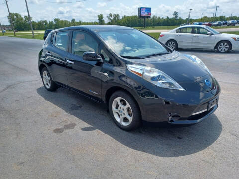 2012 Nissan LEAF for sale at Caps Cars Of Taylorville in Taylorville IL