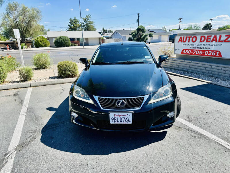 Used 2011 Lexus IS 250 with VIN JTHFF2C26B2520470 for sale in Chandler, AZ