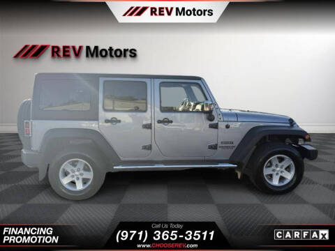 2016 Jeep Wrangler Unlimited