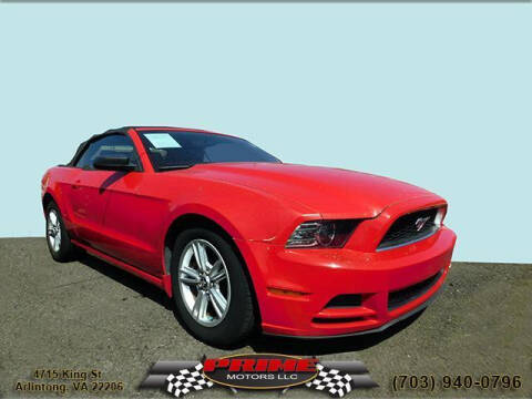 2014 Ford Mustang for sale at PRIME MOTORS LLC in Arlington VA