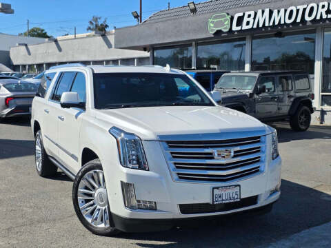 2019 Cadillac Escalade ESV Platinum