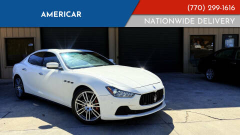 2015 Maserati Ghibli for sale at Americar in Duluth GA