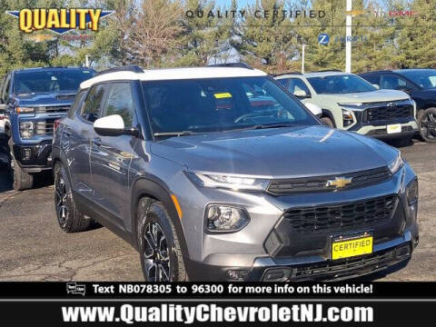 2022 Chevrolet TrailBlazer for sale at Quality Chevrolet in Old Bridge NJ