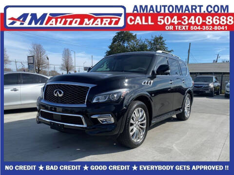 2015 Infiniti QX80 for sale at AM Auto Mart Marrero LLC in Marrero LA
