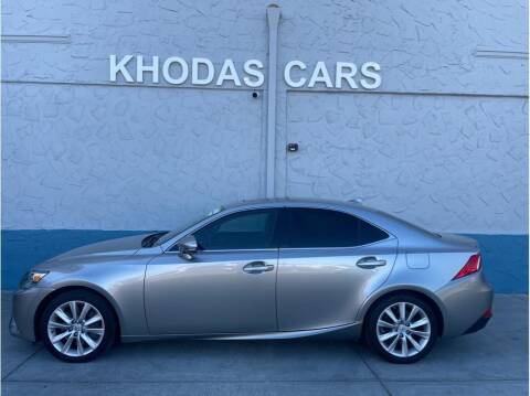 2016 Lexus IS 200t for sale at Khodas Cars in Gilroy CA