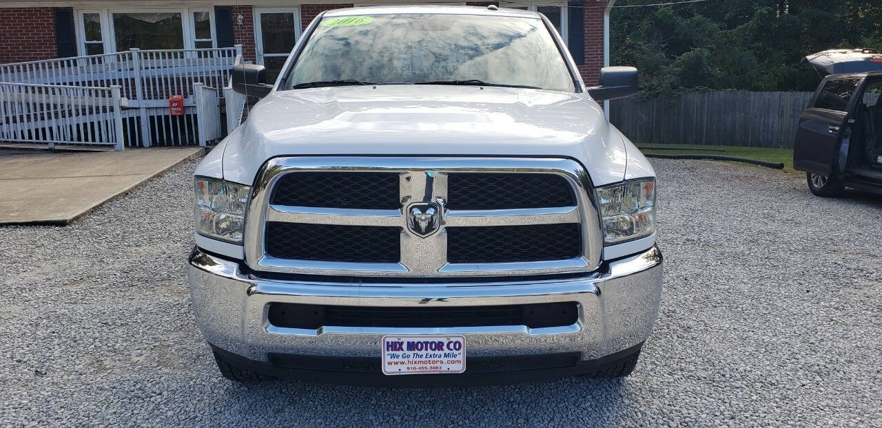 2016 Ram 2500 for sale at Hix Motor Co in Jacksonville, NC