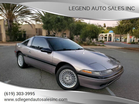 1991 Plymouth Laser for sale at Legend Auto Sales Inc in Lemon Grove CA