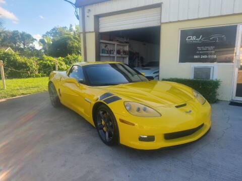 2012 Chevrolet Corvette for sale at O & J Auto Sales in Royal Palm Beach FL