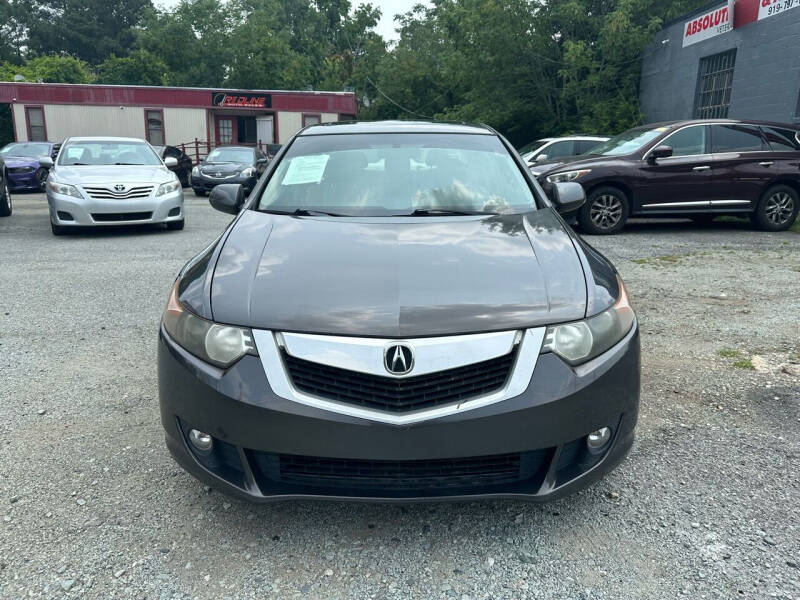 2010 Acura TSX for sale at REDLINE AUTO SALES in Durham NC