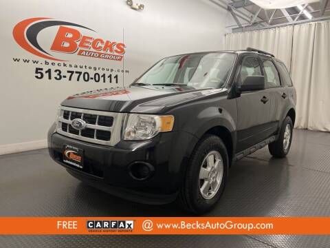 2012 Ford Escape for sale at Becks Auto Group in Mason OH