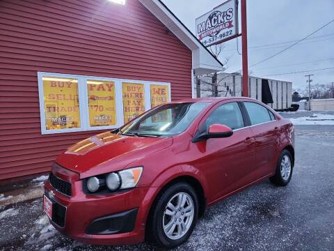 2013 Chevrolet Sonic for sale at Mack's Autoworld in Toledo OH